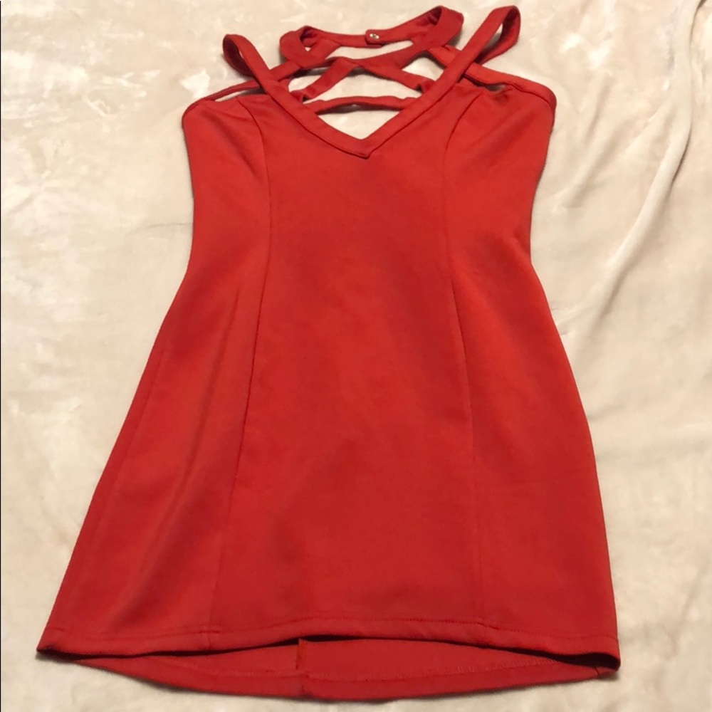 Tobi Strappy Bodycon Dress